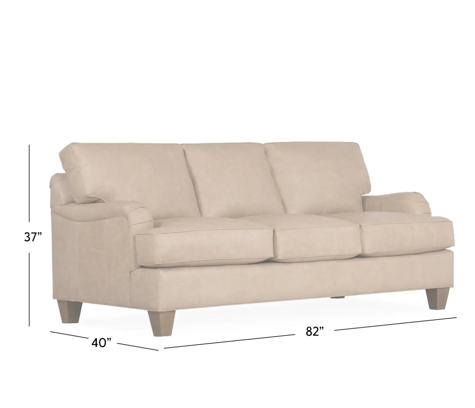 Evermore Leather Sofa