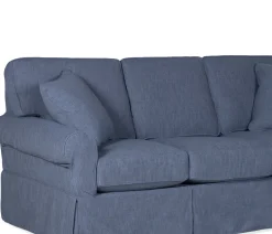 Fairbanks 2-PC Sectional 3 seat end RSE, LSE corner - Blue