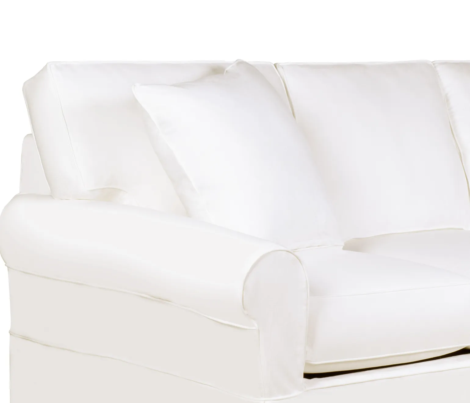 Fairbanks Slipcover Sofa - White