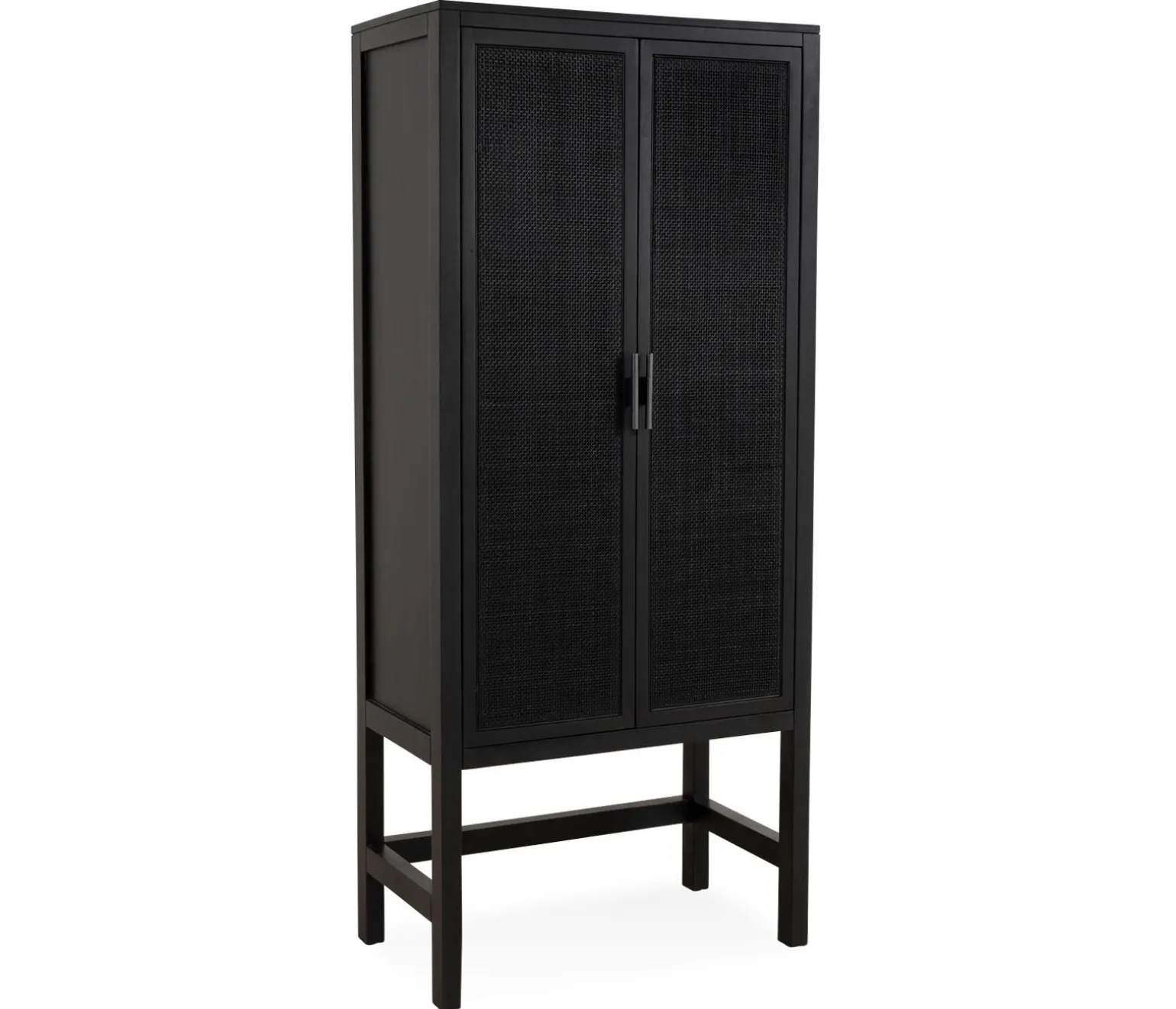 Finland Tall Cabinet - Black
