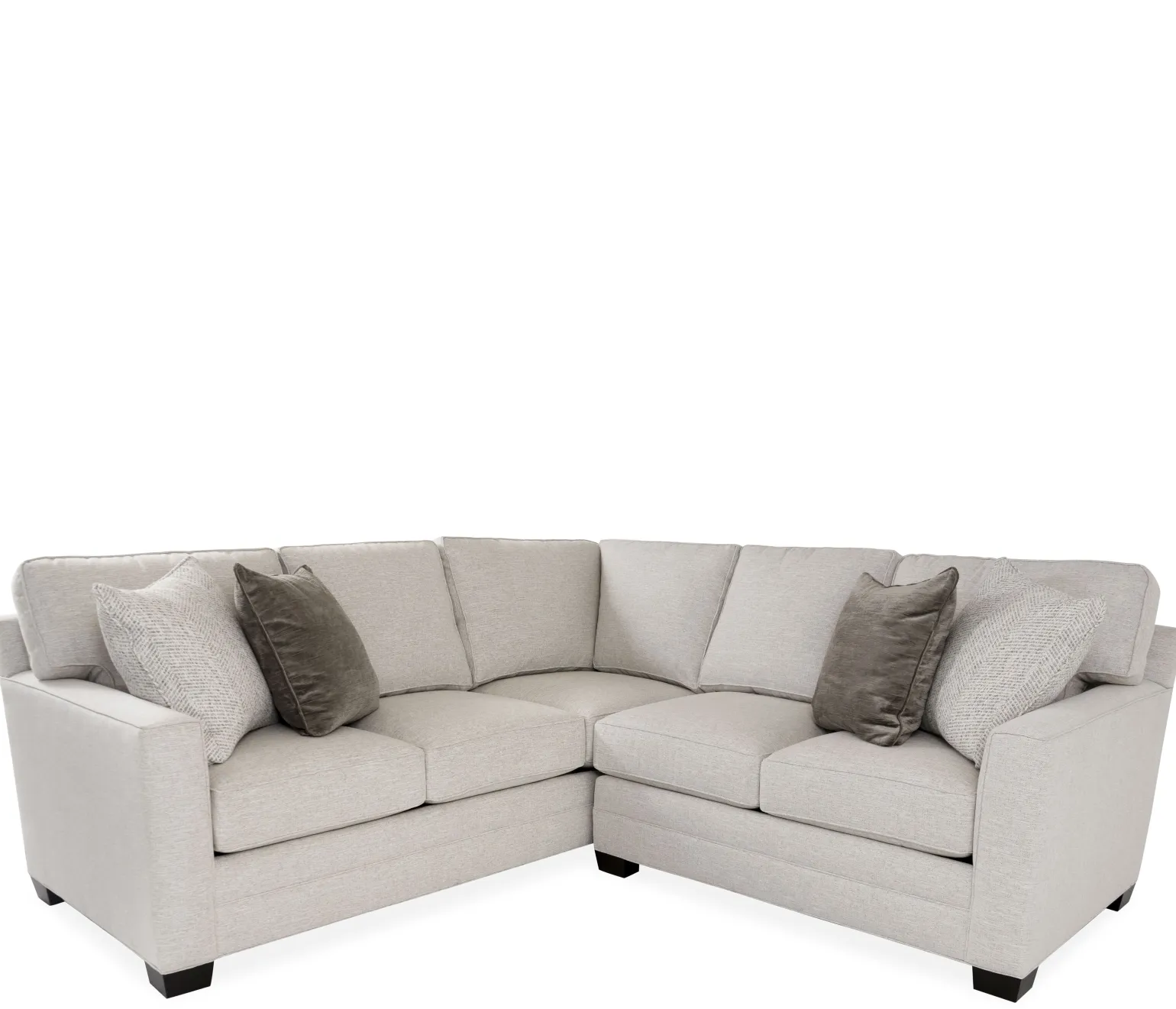 Flannery 2 Piece Sectional - LAC Sofa w/ corner & RA Loveseat