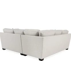 Flannery 2 Piece Sectional - LAC Sofa w/ corner & RA Loveseat