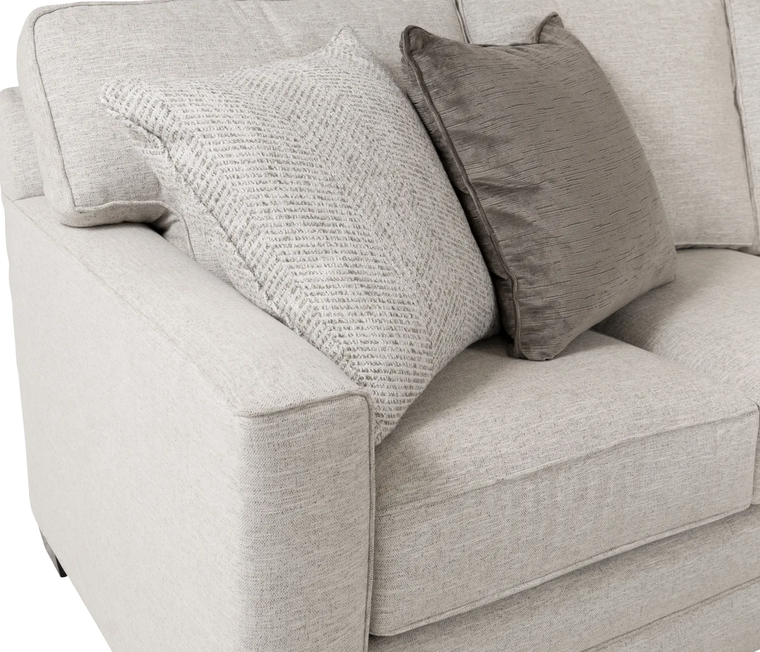 Flannery 2 Piece Sectional - RAC Corner Sofa & LA Three Seat Sofa