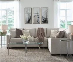 Flannery 2 Piece Sectional - RAC Corner Sofa & LA Three Seat Sofa