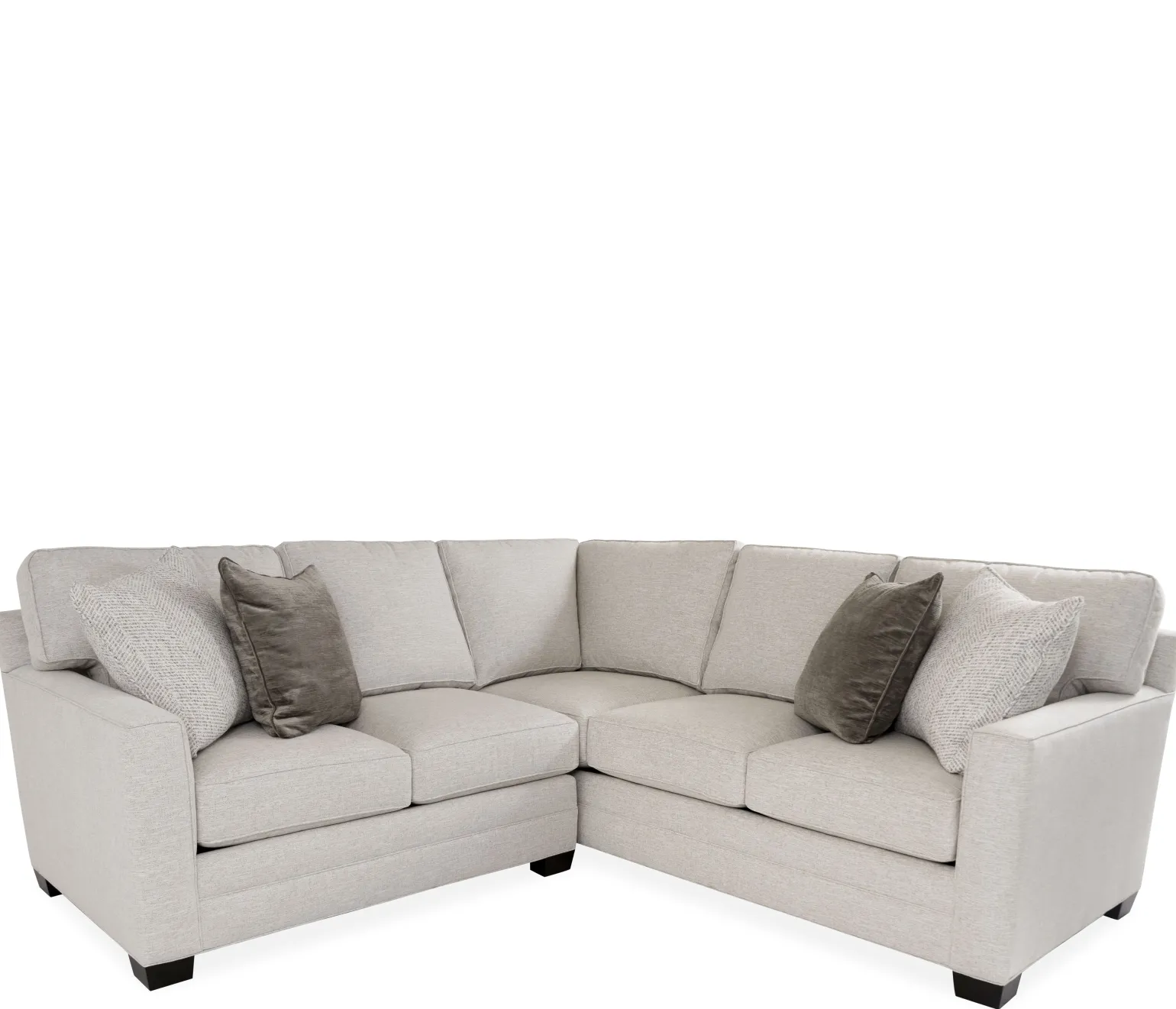 Flannery 2 Piece Sectional - RAC Sofa w/ corner & LA Loveseat