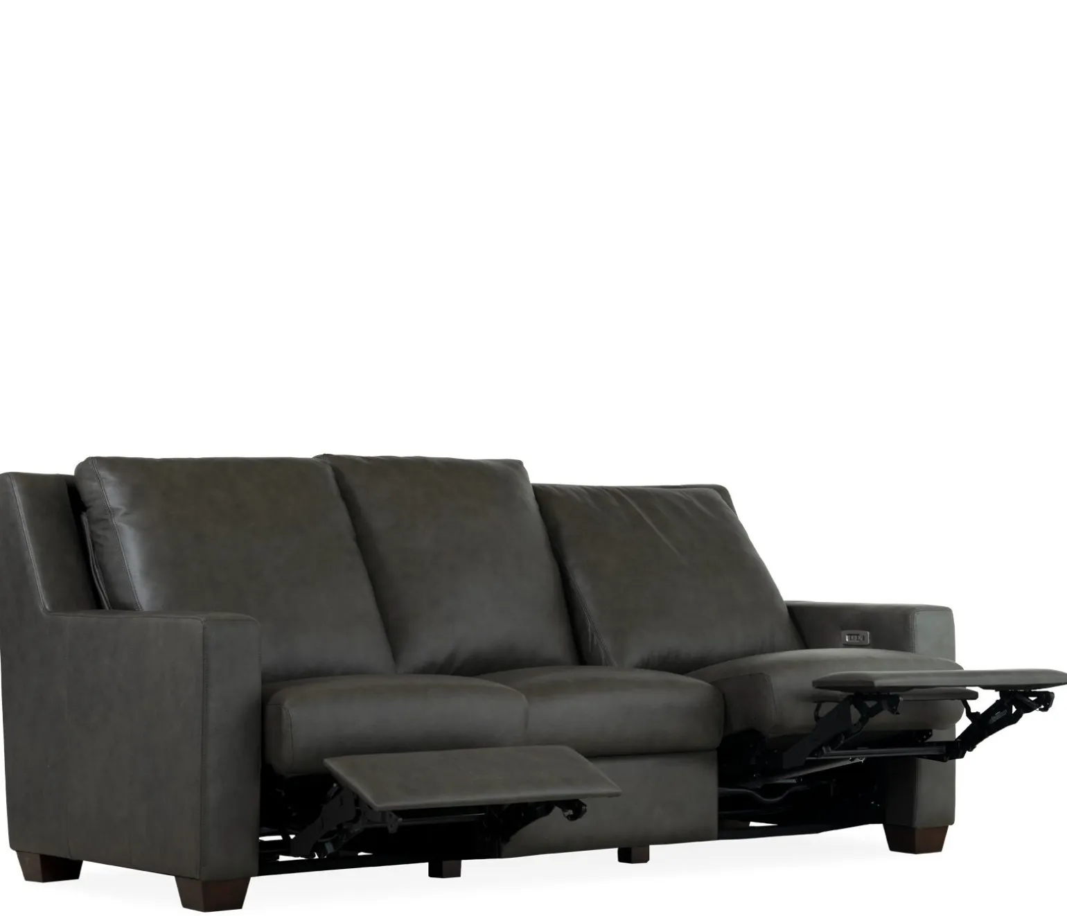 Gemini Leather Power Sofa