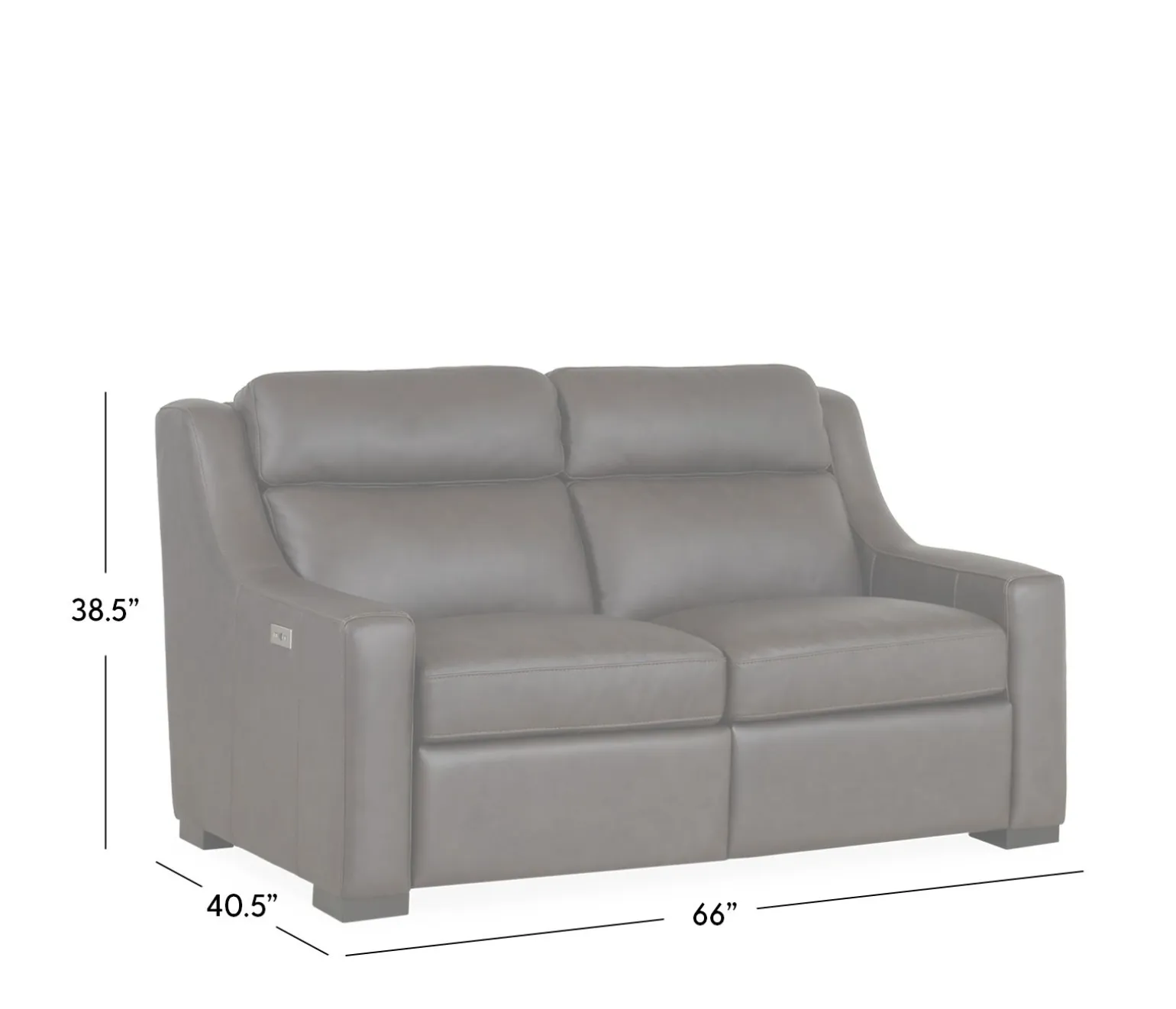 Germain Power Loveseat