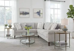 Grayson 2 Piece Sofa Sectional RHF Sofa - Villa Dove