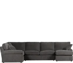 Hampton 3-Piece Sectional - LAF Corner Sofa, Armless Loveseat, RAF Chaise