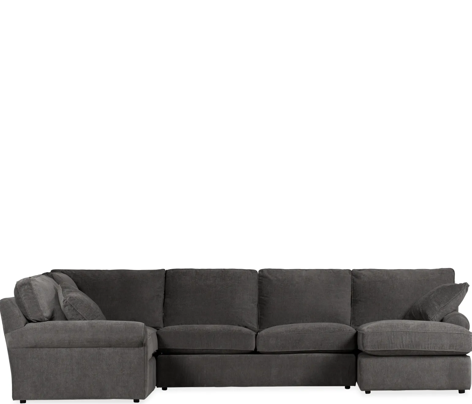 Hampton 3-Piece Sectional - LAF Corner Sofa, Armless Loveseat, RAF Chaise