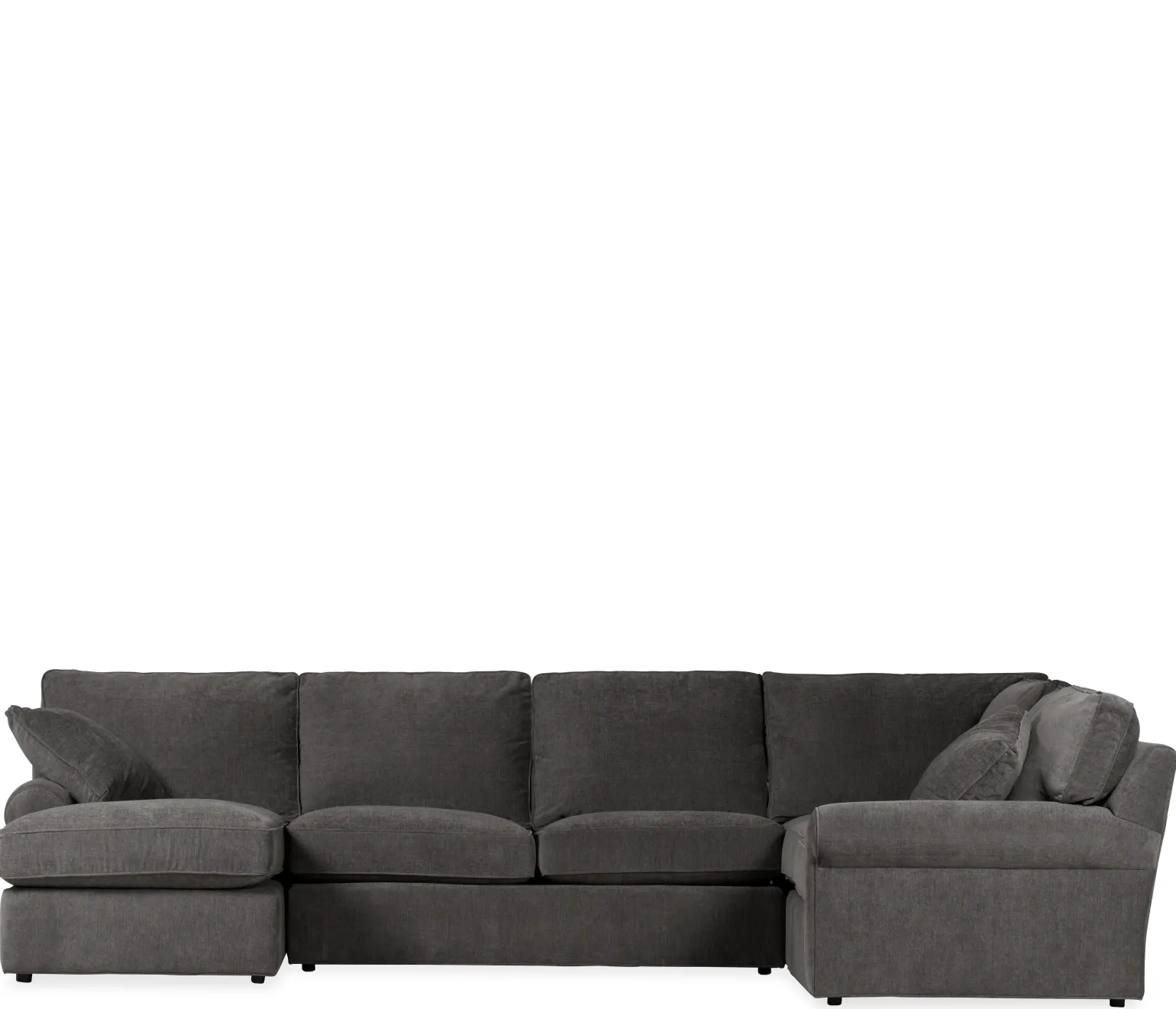 Hampton 3-Piece Sectional - RAF Corner Sofa, Armless Loveseat, LAF Chaise