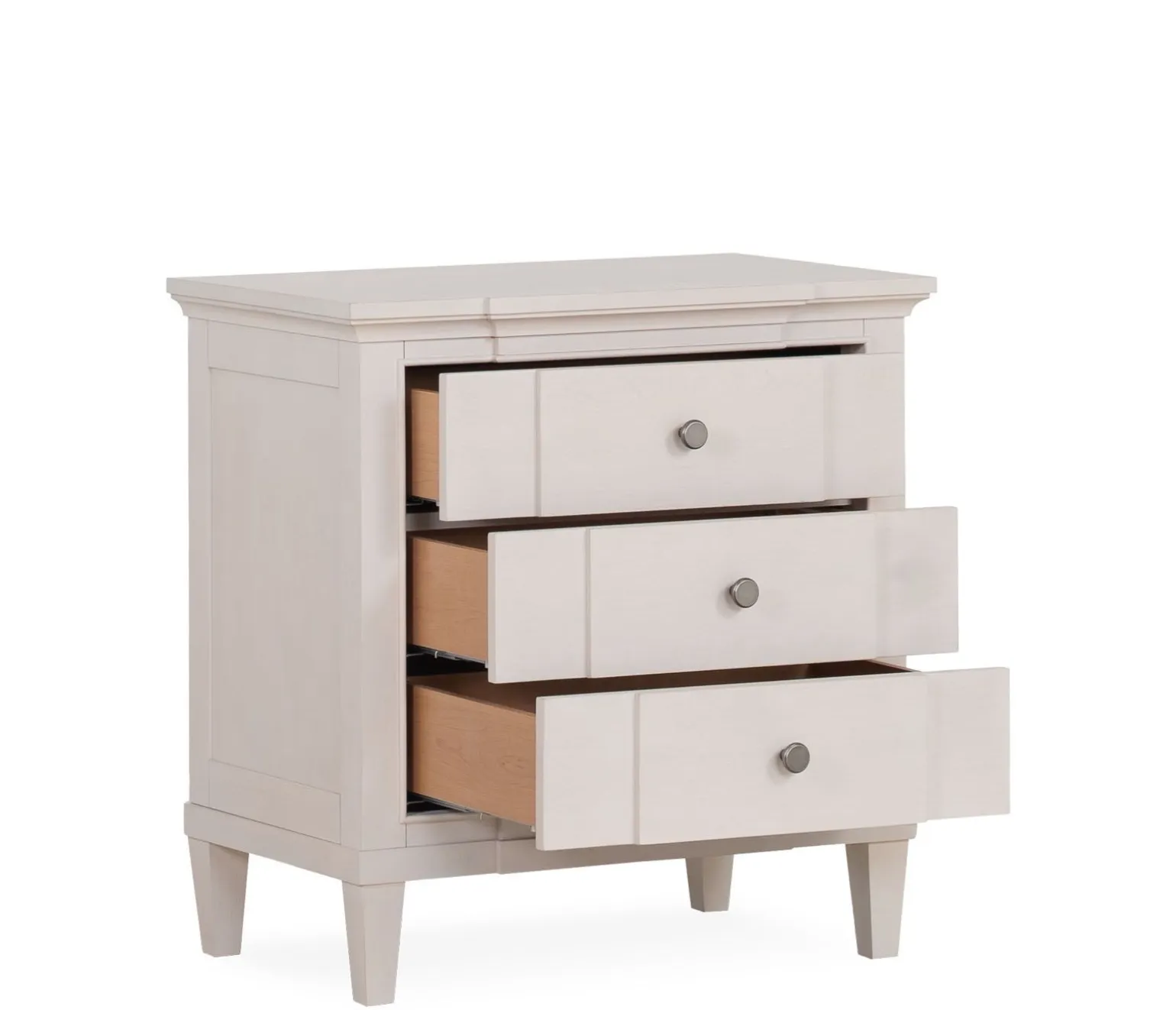 Harborview 3-Drawer Nightstand