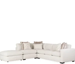 Harmony 4-Piece Sectional - RAF Sofa, Corner, Armless 1/2, Bumper