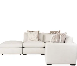 Harmony 4-Piece Sectional - RAF Sofa, Corner, Armless 1/2, Bumper