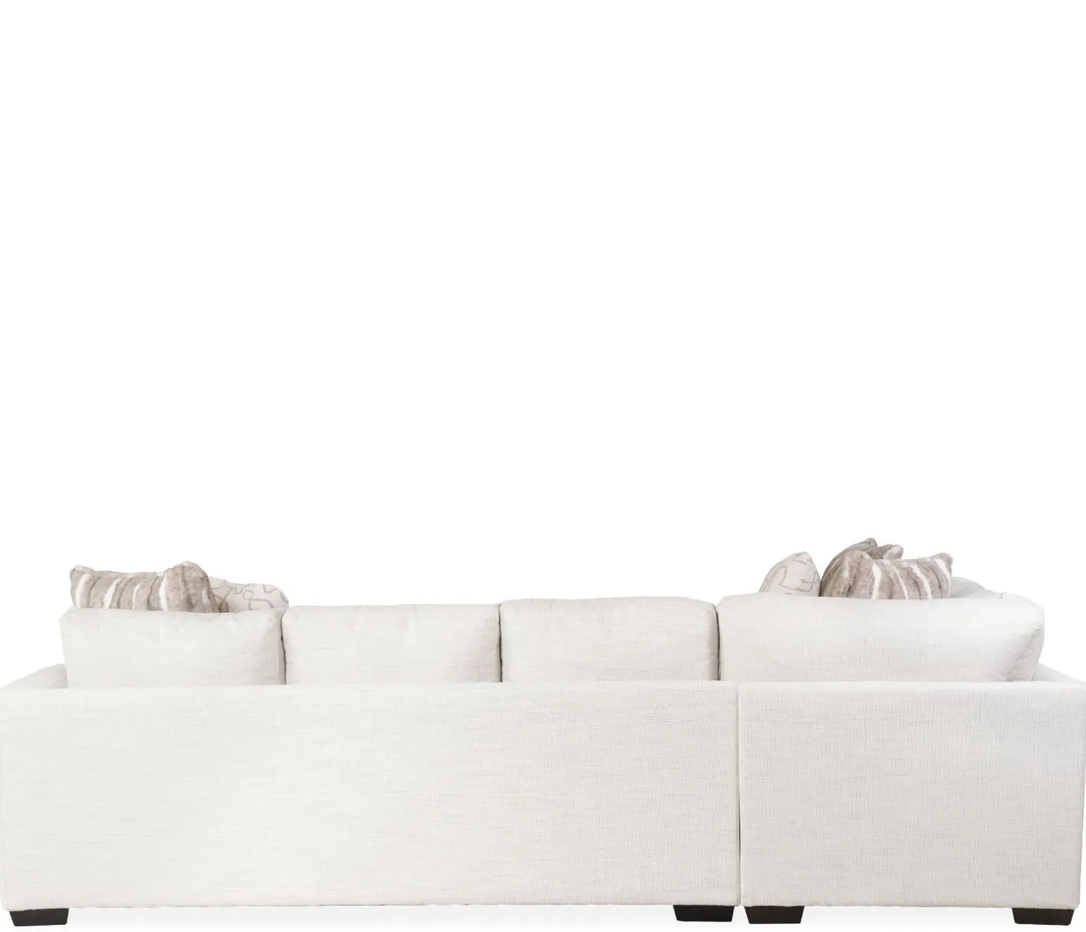 Harmony 4-Piece Sectional - RAF Sofa, Corner, Armless 1/2, Bumper