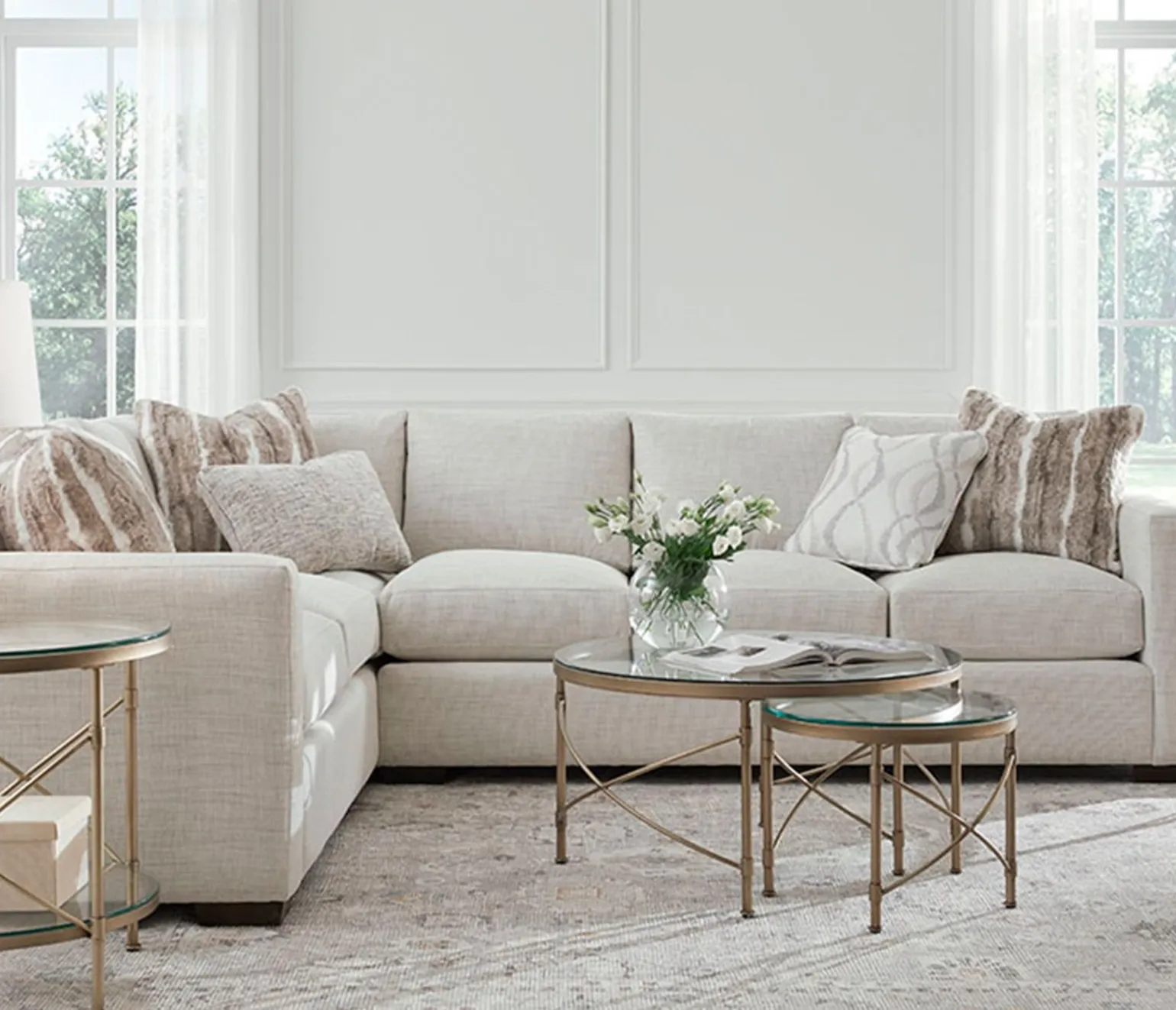 Harmony 2-Piece Sectional - RAF Sofa, LAF Sofa Return