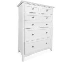 Henderson 6-Drawer Chest - Snowbound White