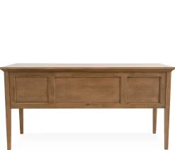 Henderson 4-Drawer Desk - Pecan