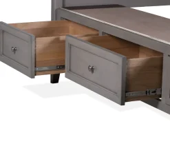 Henderson King Storage Bed- Fieldstone