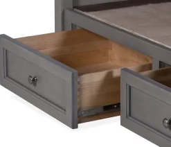 Henderson Queen Platform Storage Bed - Fieldstone
