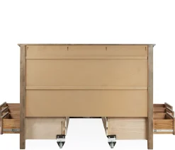 Henderson Queen Storage Bed - Pecan