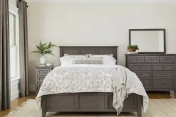 Herringbone Throw - Gray