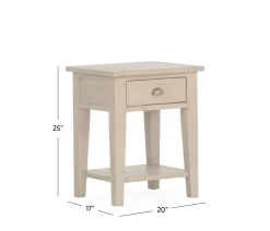 Hughes Chairside Table