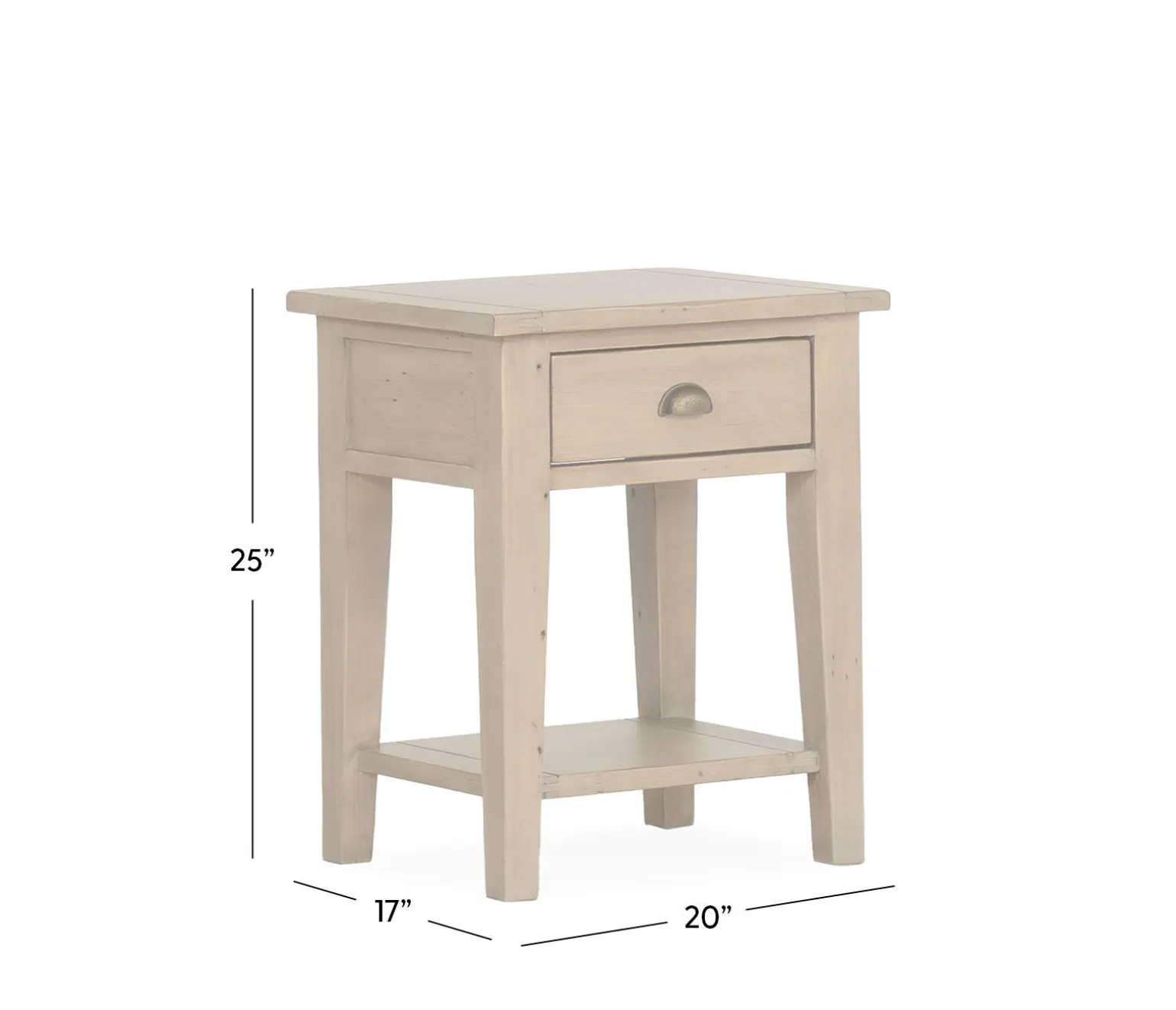 Hughes Chairside Table