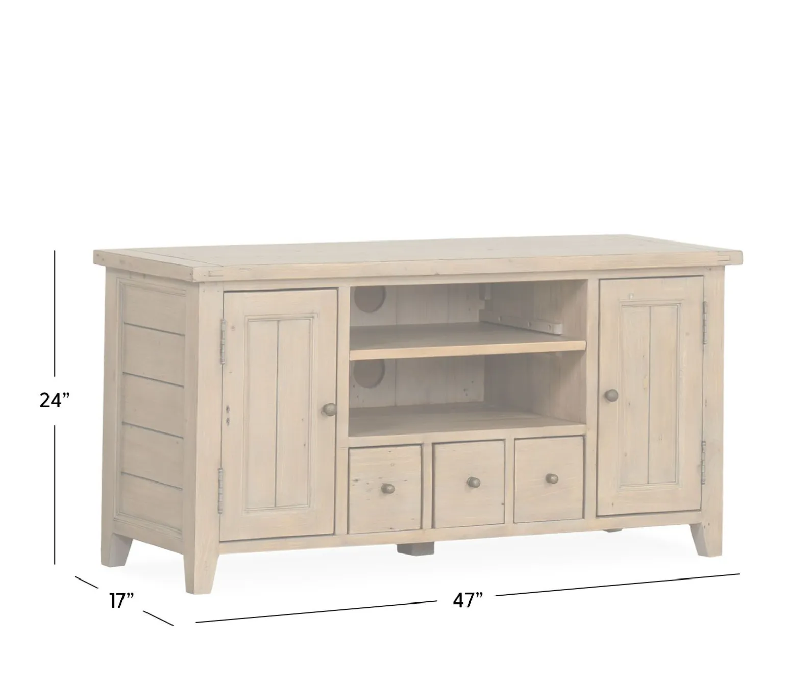 Hughes Small TV Console