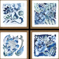 Indigo Ornament II