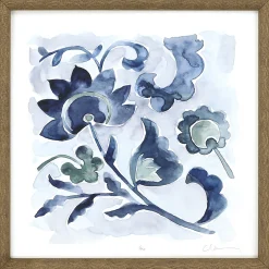 Indigo Ornament II