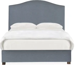 Jessica Queen Bed - Bluestone