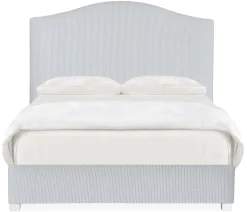 Jessica Queen Bed - Navy Stripe