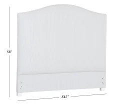 Jessica Queen Bed - Navy Stripe
