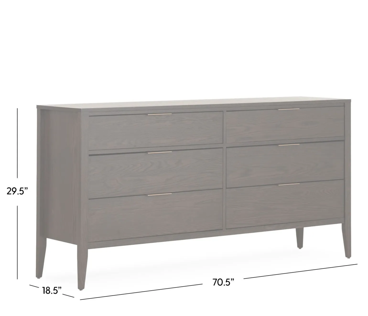 Killington 6-Drawer Dresser