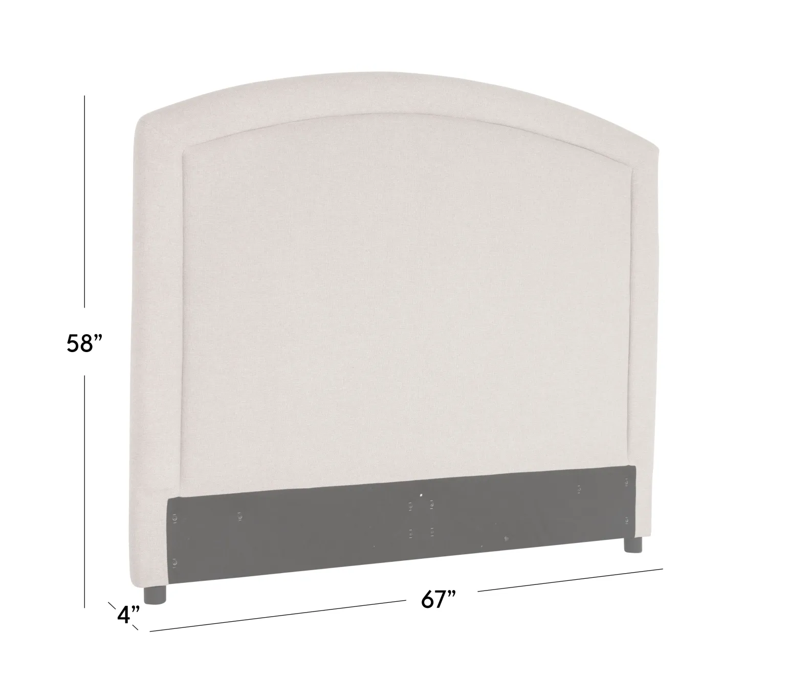 Leighton Queen Tall Headboard
