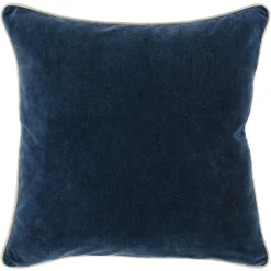 Loom Navy Pillow - 22 Inch