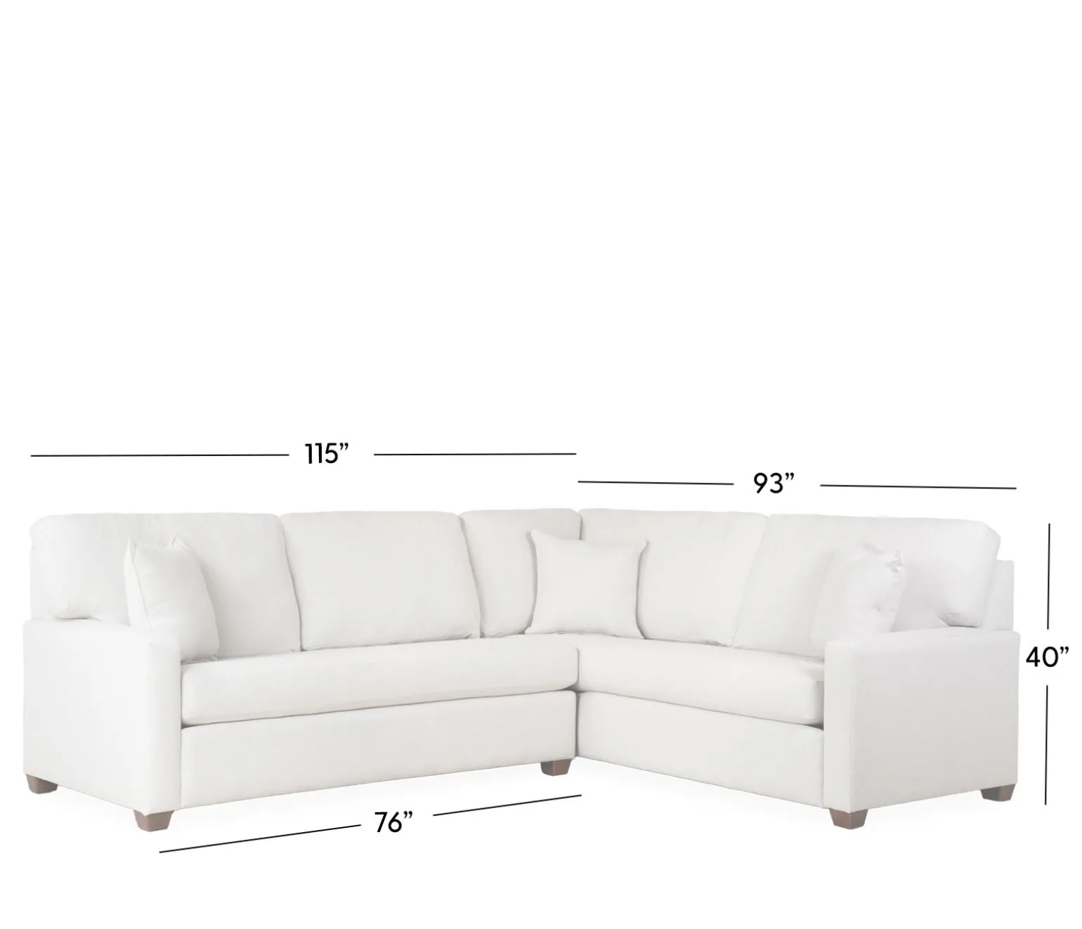 Newman 2-Piece Sectional - LHF Arm Sofa & RHF Corner Sofa