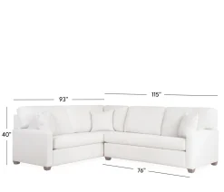 Newman 2-Piece Sectional - RHF Arm Sofa & LHF Corner Sofa
