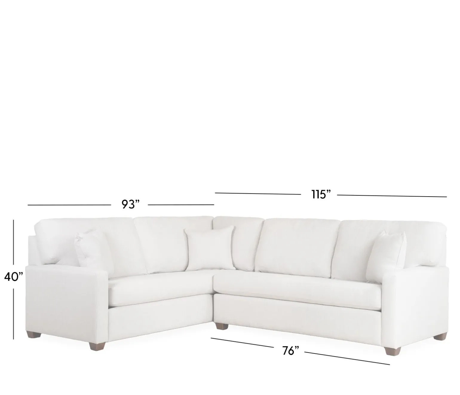 Newman 2-Piece Sectional - RHF Arm Sofa & LHF Corner Sofa