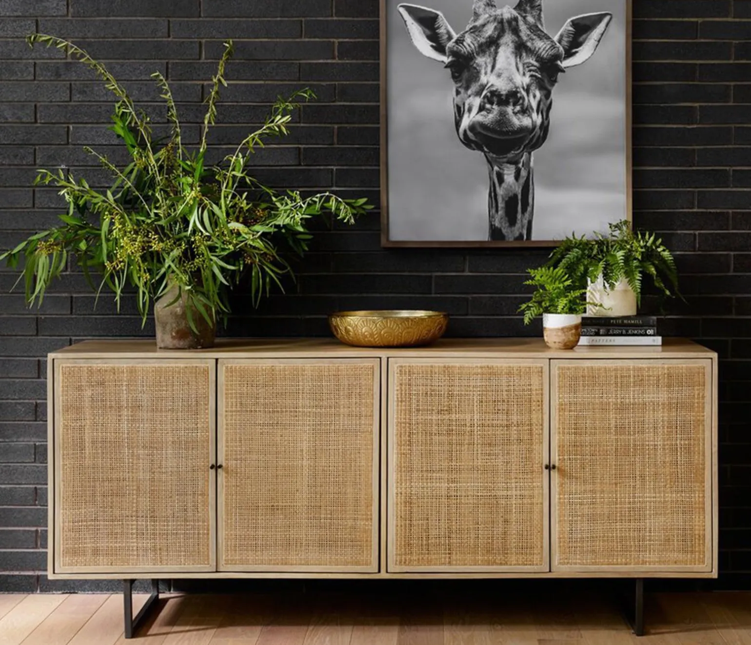 Norway Accent Sideboard - Natural Mango