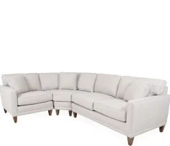 Oslo 3-Piece Sectional with 2-Seat LSE, Wedge, & 1-Seat RSE
