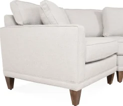 Oslo 3-Piece Sectional with 2-Seat LSE, Wedge, & 1-Seat RSE