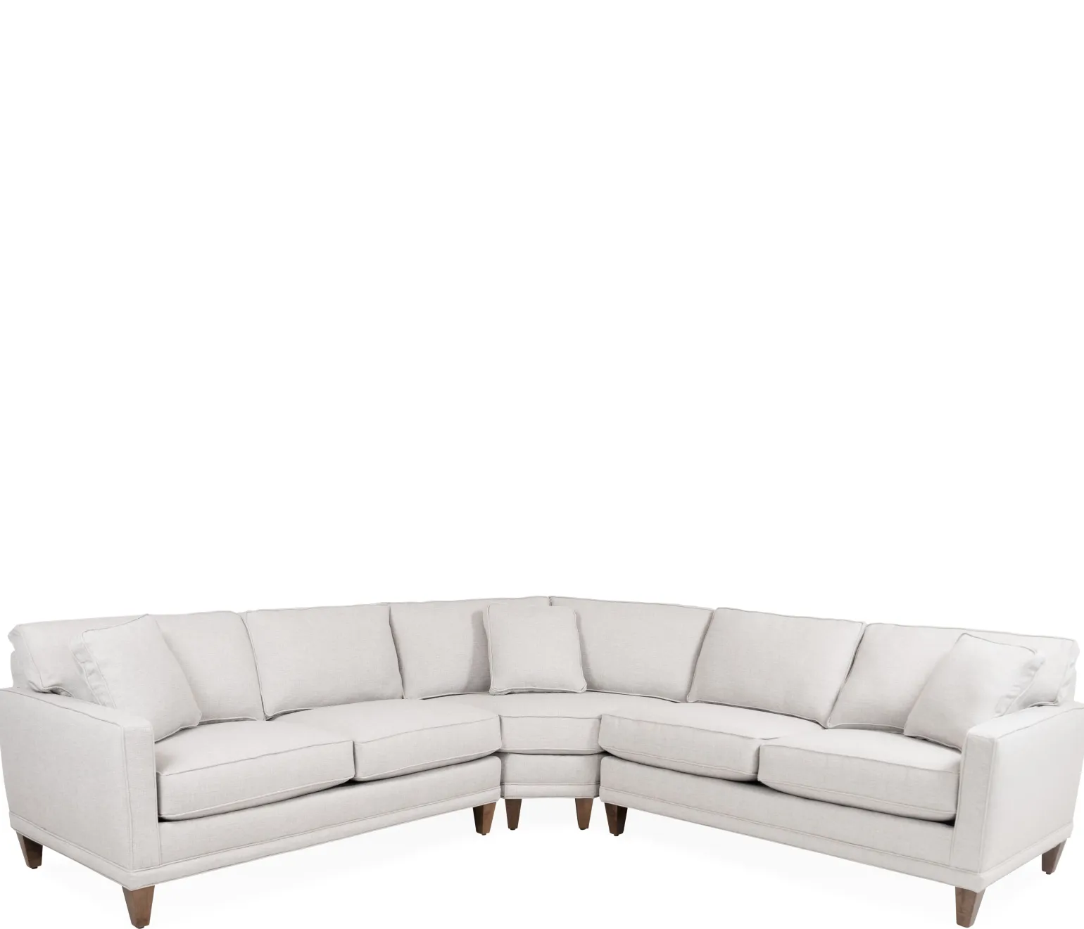 Oslo 3-Piece Sectional with 2-Seats and Wedge