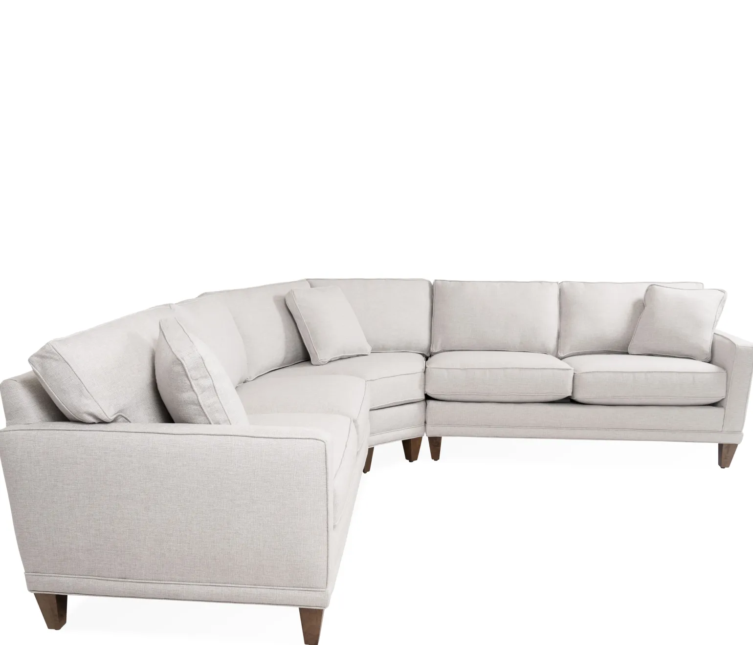 Oslo 3-Piece Sectional with 2-Seats and Wedge