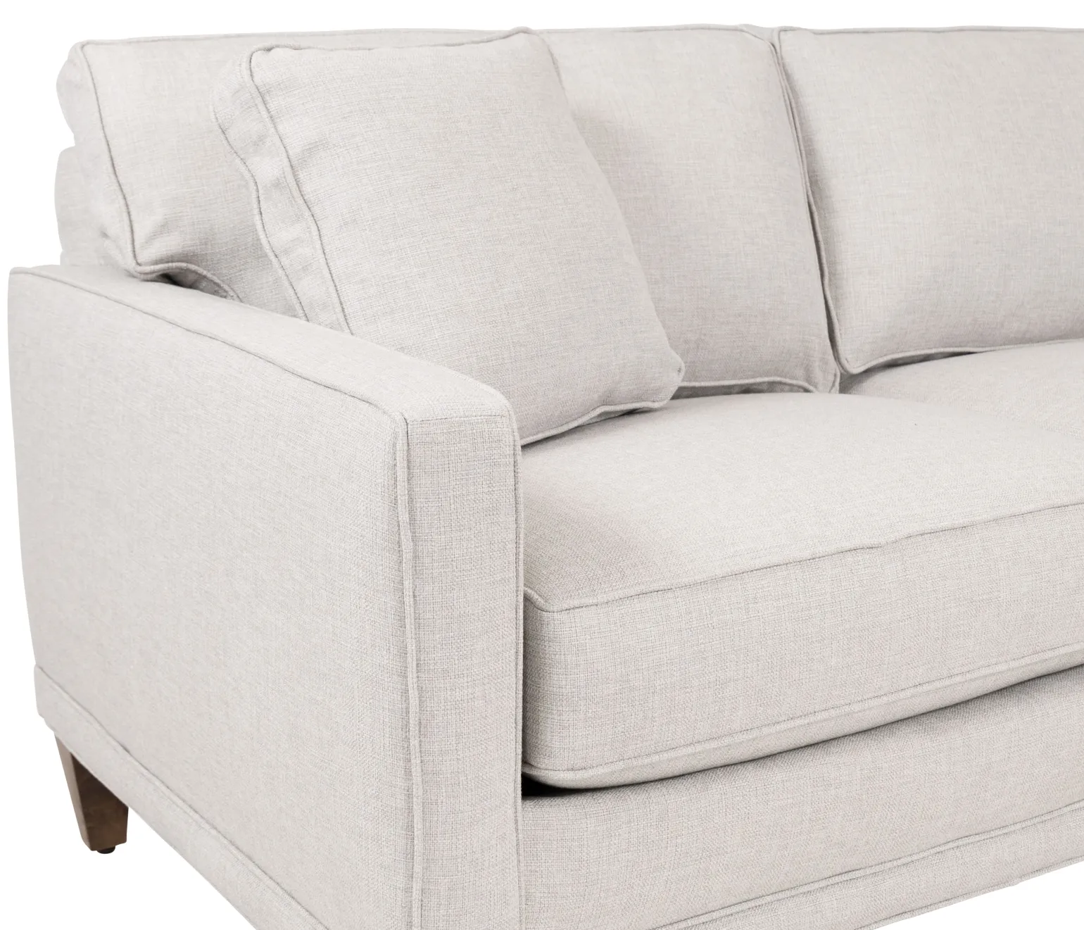Oslo 3-Piece Sectional with 2-Seats and Wedge