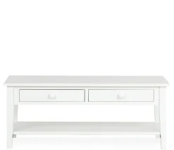 Outer Banks Coffee Table - Pure White