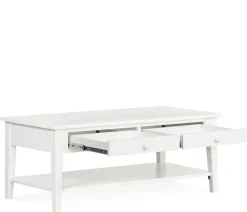 Outer Banks Coffee Table - Pure White