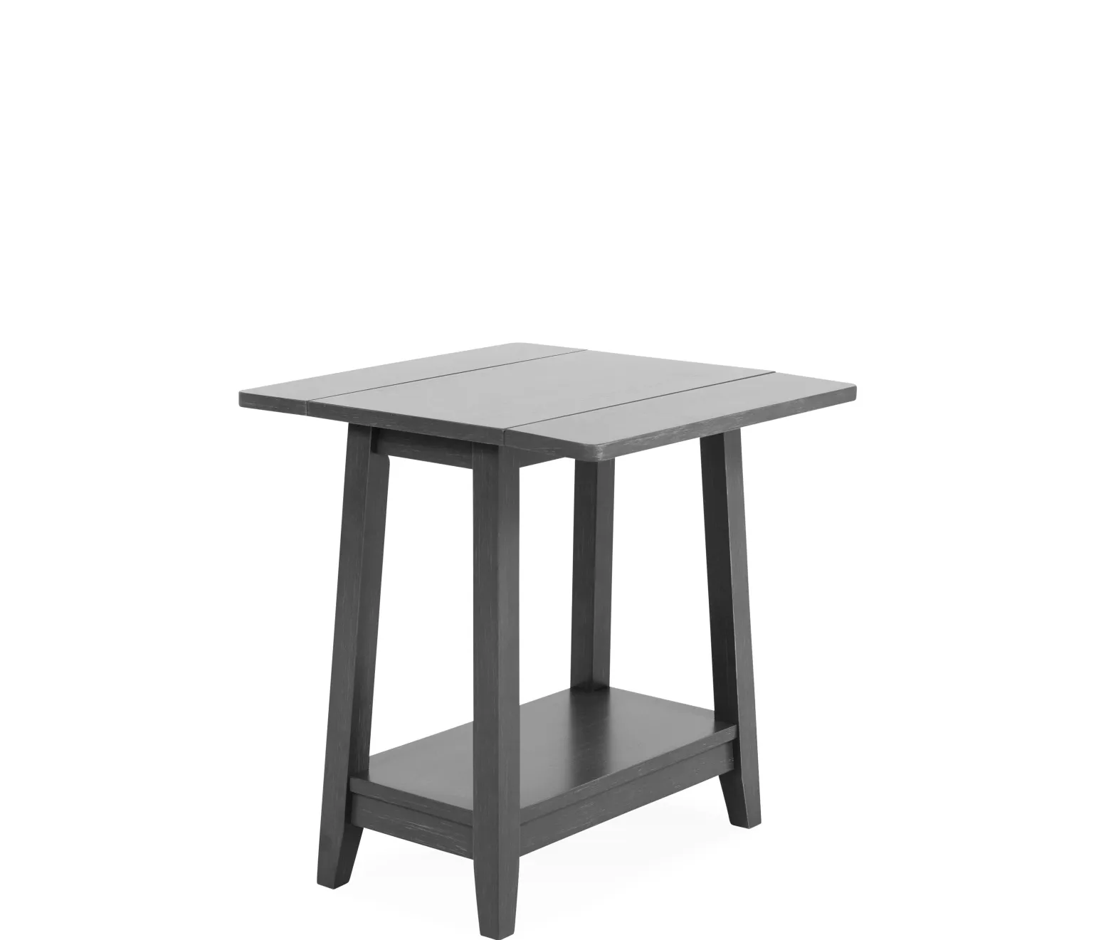 Outer Banks Drop Leaf Side Table - Heather Gray