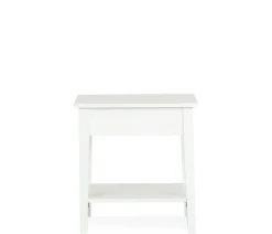 Outer Banks End Table - Pure White